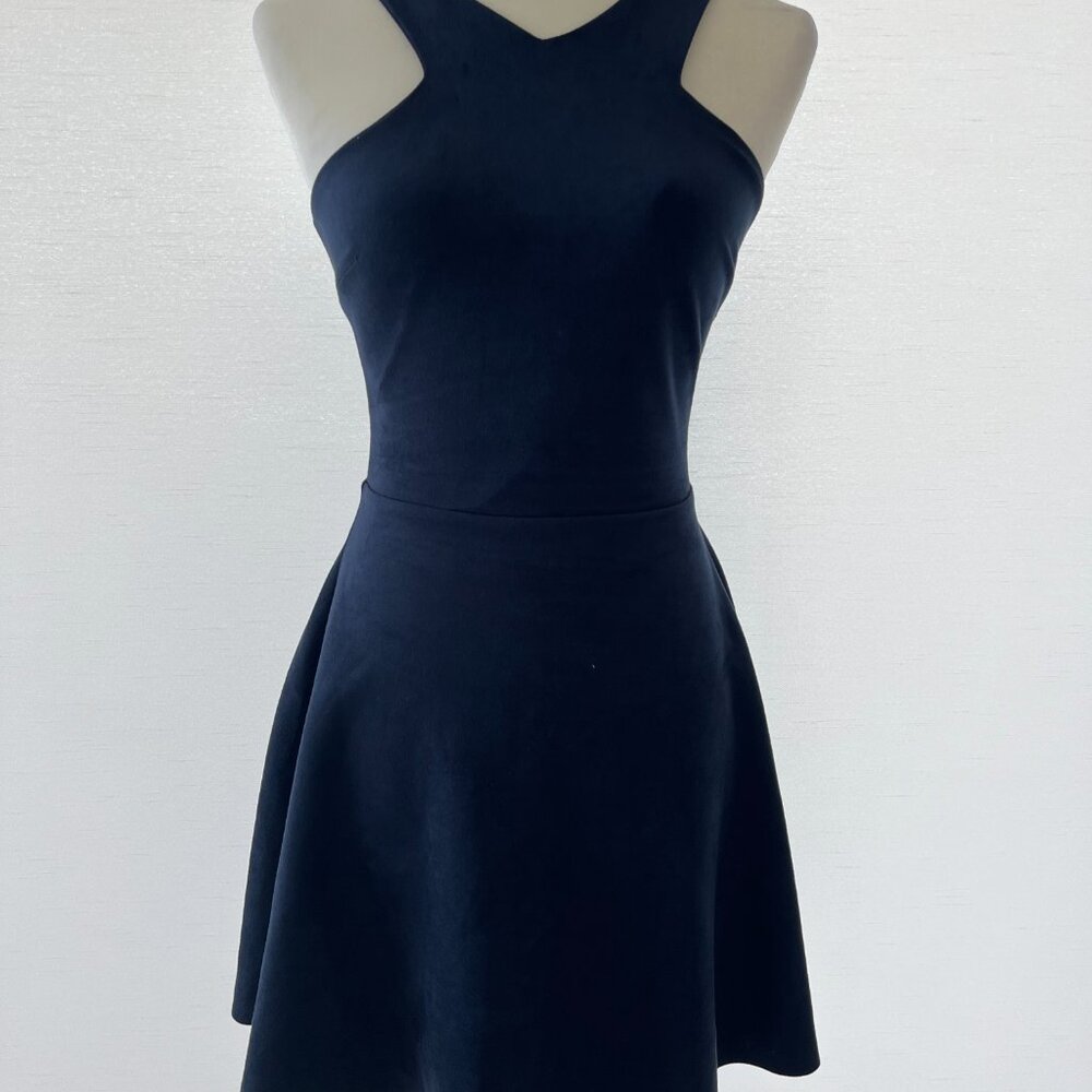 Navy Blue Aqua Dress